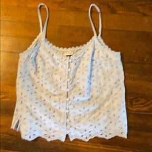 Light Blue Abercrombie and Fitch Shirt